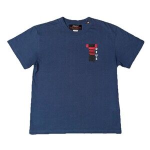 Naito x Deus Ex Machina Blue Graphic T-Shirt Size Medium